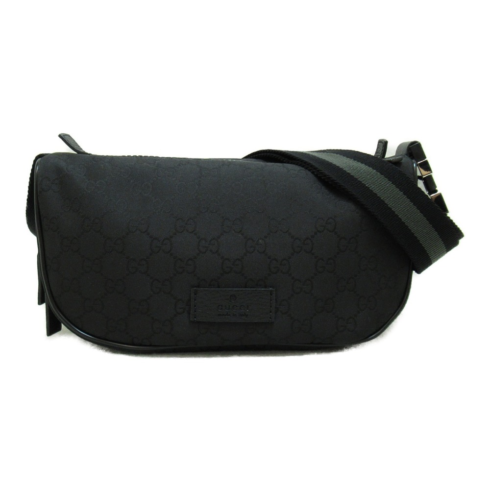Gucci Body Bag Shoulder Bag Nylon Black